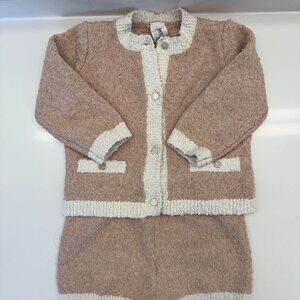 H&M Girls Boucle Sweater and Short Set